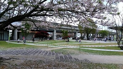 練習中